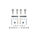 Fabtech Front Sway Bar End Link Kit FTS98024 for Toyota Tacoma (05-13) heavy-duty hardware with rod ends and mounting bolts