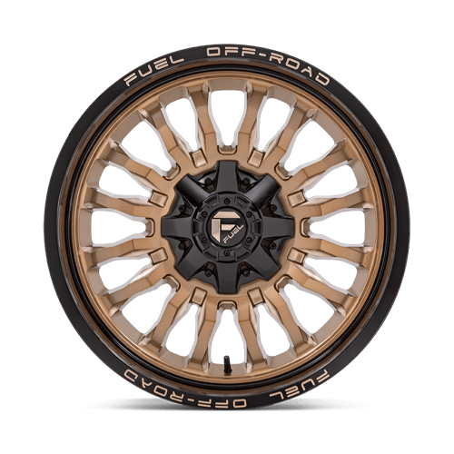 Fuel 1PC D797 Arc - 20X9 01mm - Platinum Bronze With Black Lip