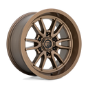 Fuel 1PC D788 Clash - 17X9 01mm - Bronze wheel with multi-spoke design, durable off-road finish by Fuel 1PC