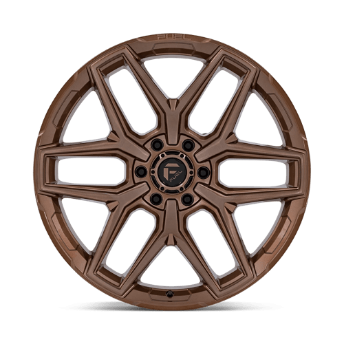 Fuel 1PC Flux - 17X9 -12mm - Platinum Bronze