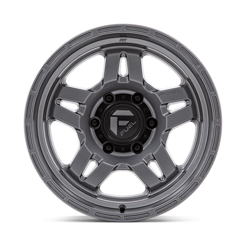 Fuel 1PC D801 Oxide - 18X9 -12mm - Matte Gunmetal