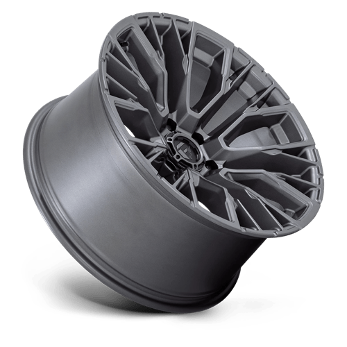 Fuel 1PC D848 Rebar - 17X9 -12mm - Matte Gunmetal