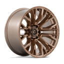 Fuel 1PC D850 Rebar - 20X9 1mm - Platinum Bronze Milled off-road wheel with multi-spoke design and deep lip finish