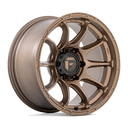 Fuel 1PC D792 Variant - 20X9 01mm Matte Bronze off-road wheel with concave multi-spoke design for rugged 4x4 trucks.