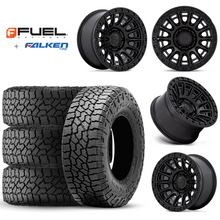 Load image into Gallery viewer, 17x9&quot; +01 MM OffSet Fuel Wheels &amp; Tires Package for Tacoma 2nd &amp; 3rd Gen