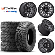 Load image into Gallery viewer, 17x9&quot; +01 MM OffSet Fuel Wheels &amp; Tires Package for Tacoma 2nd &amp; 3rd Gen