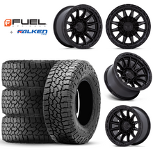 Load image into Gallery viewer, 17x9&quot; +01 MM OffSet Fuel Wheels &amp; Tires Package for Tacoma 2nd &amp; 3rd Gen