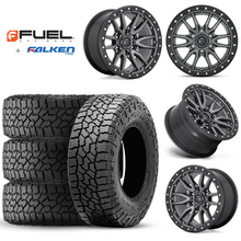 Load image into Gallery viewer, 17x9&quot; +01 MM OffSet Fuel Wheels &amp; Tires Package for Tacoma 2nd &amp; 3rd Gen
