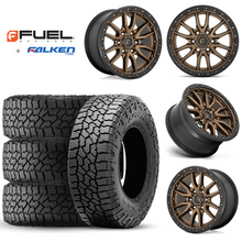 Load image into Gallery viewer, 17x9&quot; +01 MM OffSet Fuel Wheels &amp; Tires Package for Tacoma 2nd &amp; 3rd Gen