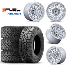 Load image into Gallery viewer, 17x9&quot; +01 MM OffSet Fuel Wheels &amp; Tires Package for Tacoma 2nd &amp; 3rd Gen