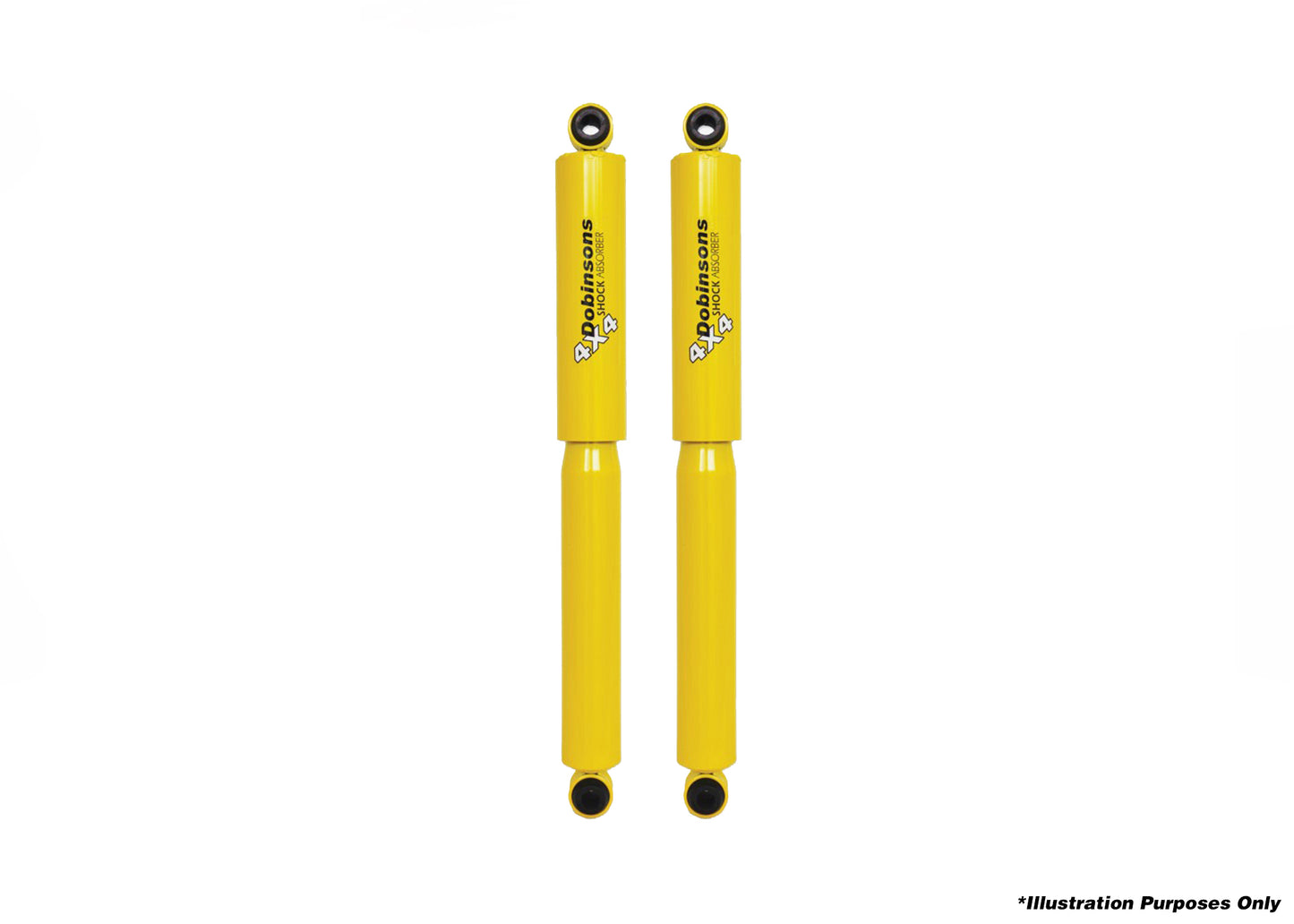 Dobinsons Gas Shock Absorber - GS45-645 (Pair) nitrogen charged heavy-duty shocks with NOK seals and natural rubber bushings