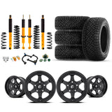 Old Man Emu OME 2.5" Lift Kit with 17" Fuel Wheels and all-terrain tires for Lexus GX460 (2010-2023)