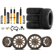 Load image into Gallery viewer, OME 3&quot; Lift Kit + 17&quot; Fuel Wheels &amp; Tires Package for Lexus GX470 (03-09)