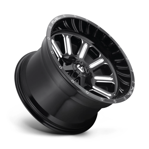 Fuel 1PC D620 Hardline - 17X9 -12mm - Gloss Black Milled