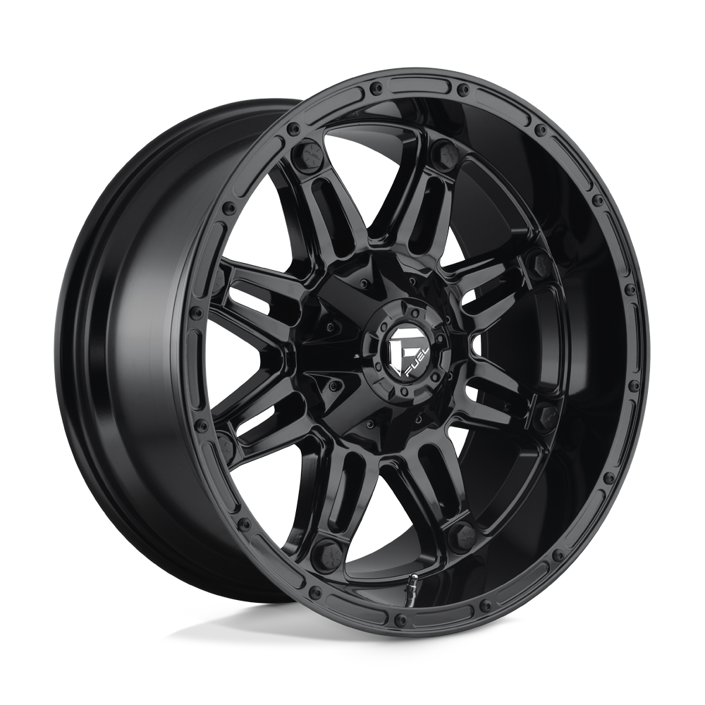 Fuel 1PC D625 Hostage - 20X9 -12mm - Gloss Black