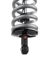 Fox Factory Race Series 2.5 Internal Bypass Shock (Pair) - Adjustable - 885-08-500 close-up of heavy-duty coil spring and suspension eyelet for 2020 Honda Talon