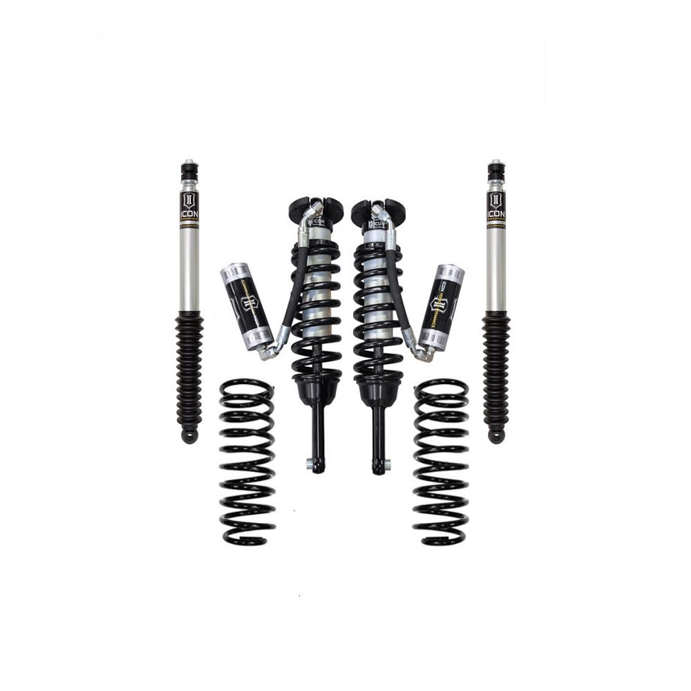 ICON 2.5 Non-Adjustable Coilovers w/ Resi 0-3.5 inch Lift Kit for 4Runner (10-24)