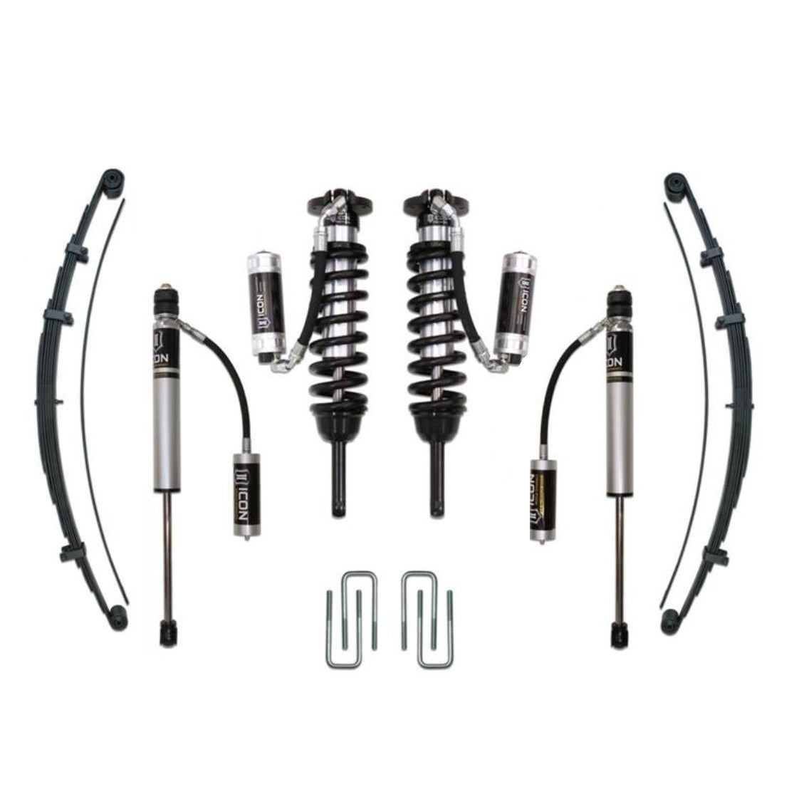 ICON Vehicle Dynamics ICON 2.5 Coilovers w/ Resi 0-3.5 inch Lift Kit for Tacoma (05-15) heavy-duty adjustable suspension system