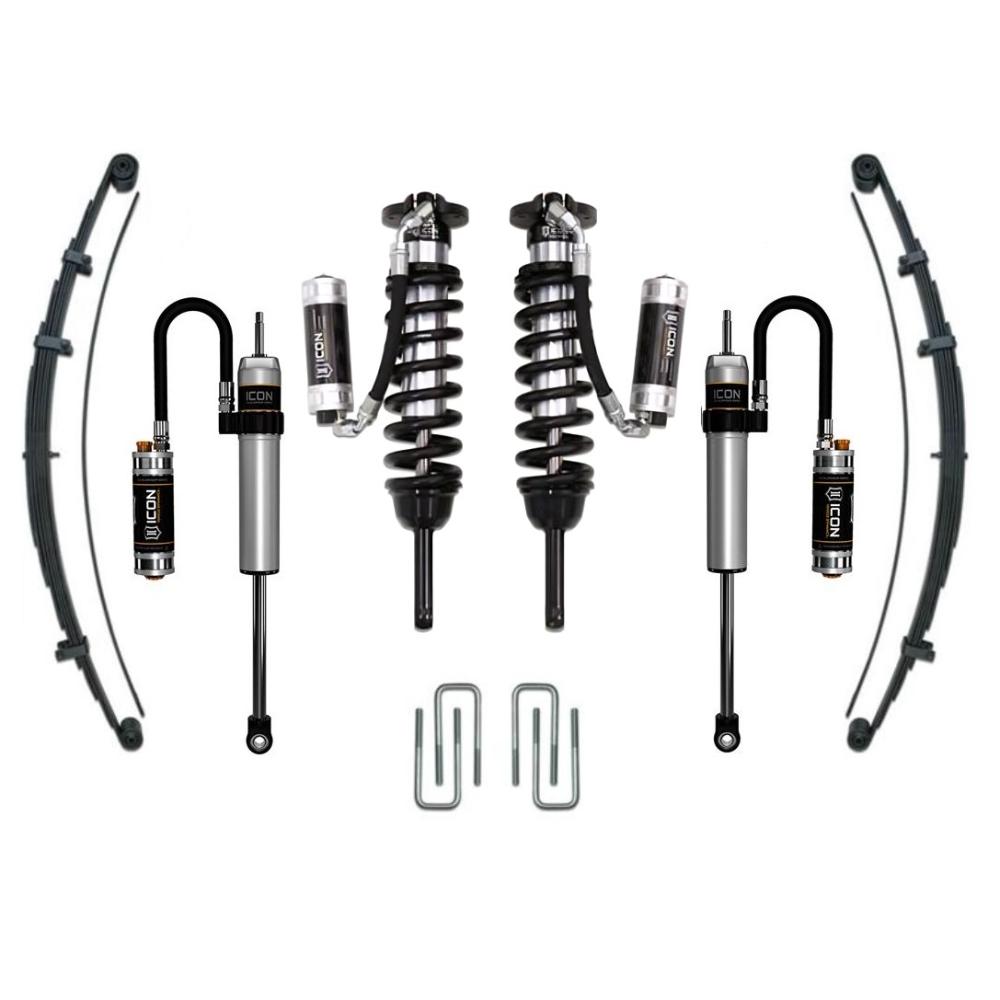 ICON Vehicle Dynamics ICON 2.5 Coilovers w/ Resi 0-3.5 inch Lift Kit for Tacoma (05-15) heavy-duty adjustable suspension components