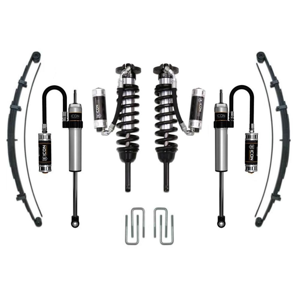 ICON 2.5 Coilovers w/ Resi 0-3.5 inch Lift Kit for Tacoma (05-15) heavy-duty suspension by ICON Vehicle Dynamics