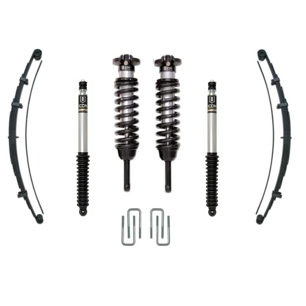 ICON Vehicle Dynamics ICON 2.5 Coilovers w/o Resi 0-3.5 inch Lift Kit for Tacoma (05-15) heavy-duty suspension system components