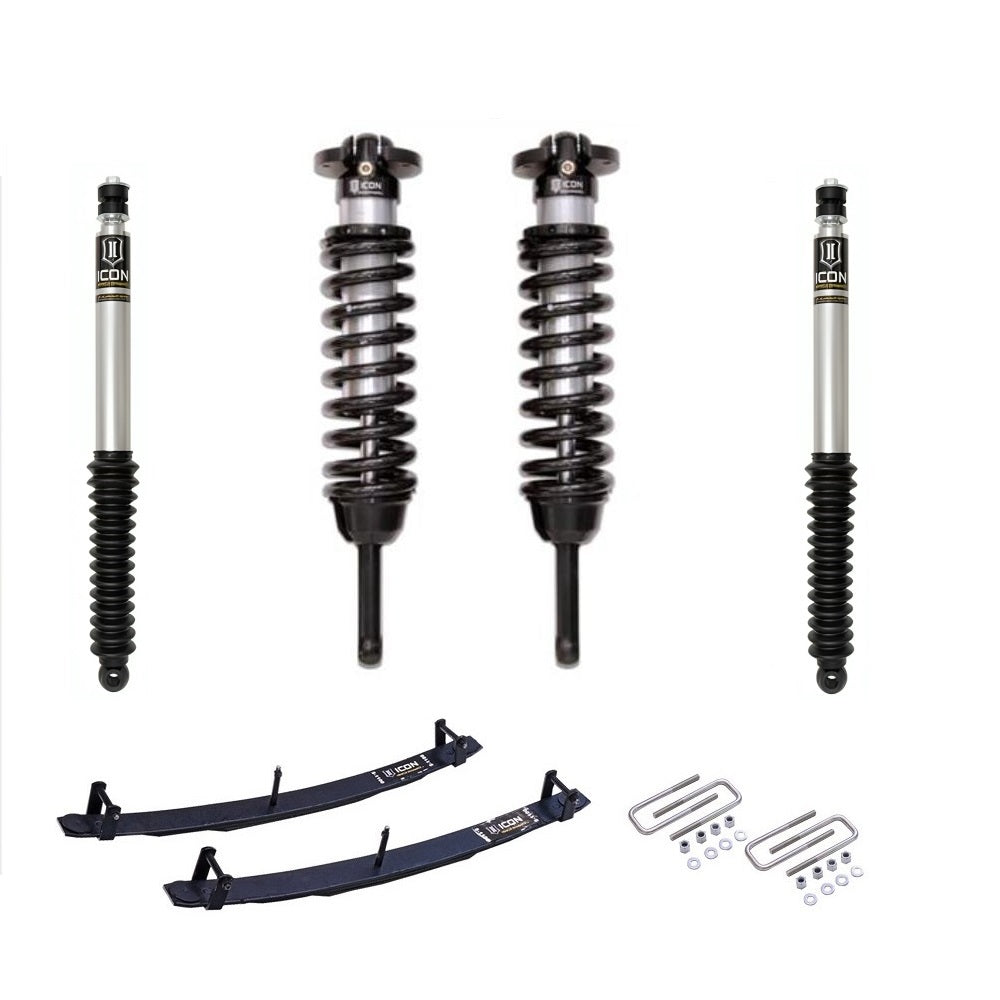 ICON Vehicle Dynamics ICON 2.5 Coilovers w/o Resi 0-2.75 inch Lift Kit for Tacoma (16-23) heavy-duty adjustable suspension components