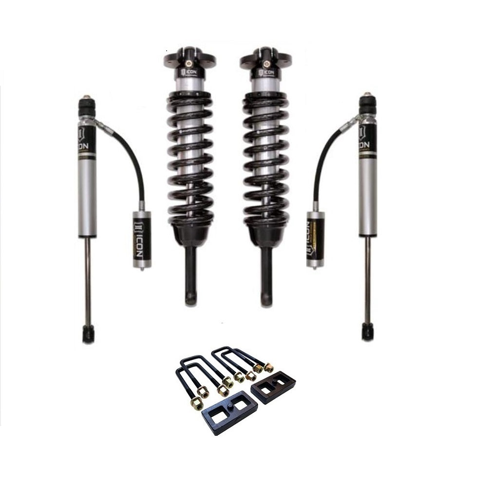 ICON Vehicle Dynamics ICON 2.5 Coilovers w/o Resi 0-3.5 inch Lift Kit for Tacoma (05-15) heavy-duty adjustable suspension components