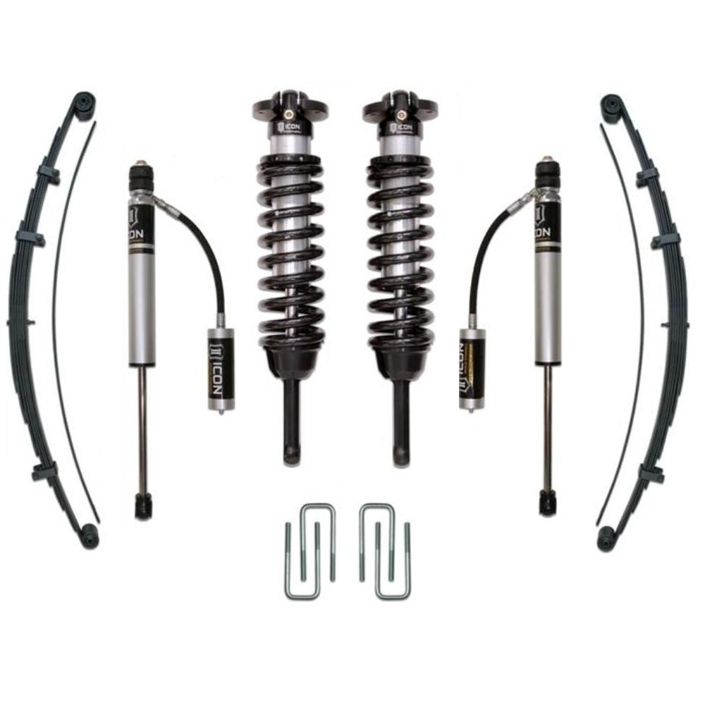 ICON Vehicle Dynamics ICON 2.5 Coilovers w/o Resi 0-3.5 inch Lift Kit for Tacoma (05-15) heavy-duty adjustable suspension system components