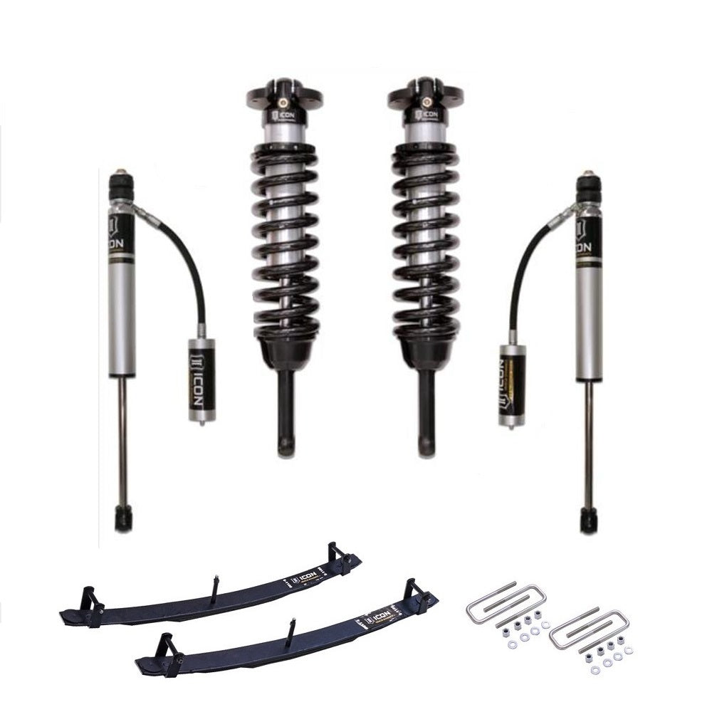 ICON Vehicle Dynamics ICON 2.5 Coilovers w/o Resi 0-2.75 inch Lift Kit for Tacoma (16-23) heavy-duty adjustable suspension components