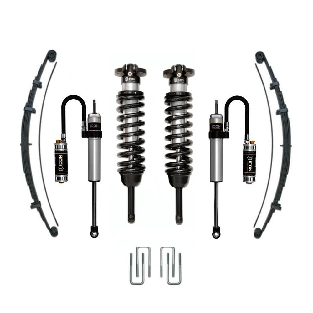 ICON Vehicle Dynamics ICON 2.5 Coilovers w/o Resi 0-2.75 inch Lift Kit for Tacoma (16-23) heavy-duty adjustable suspension system