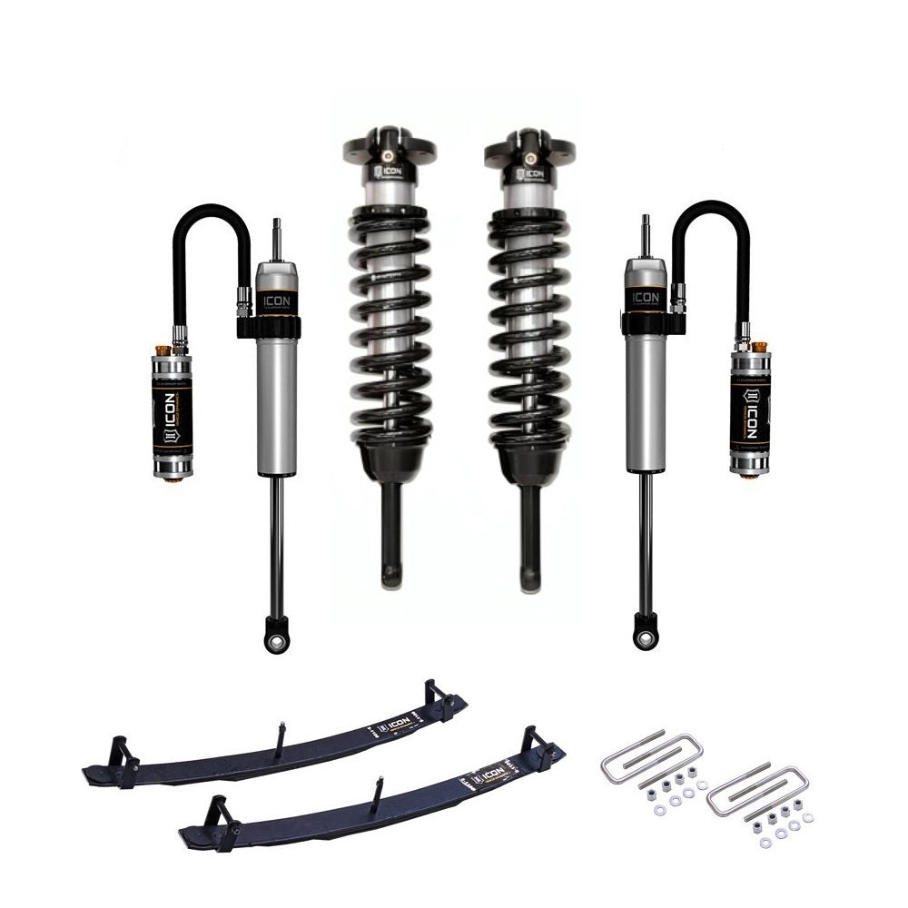 ICON 2.5 Coilovers w/o Resi 0-2.75 inch Lift Kit for Tacoma (16-23) by ICON Vehicle Dynamics heavy-duty adjustable suspension components