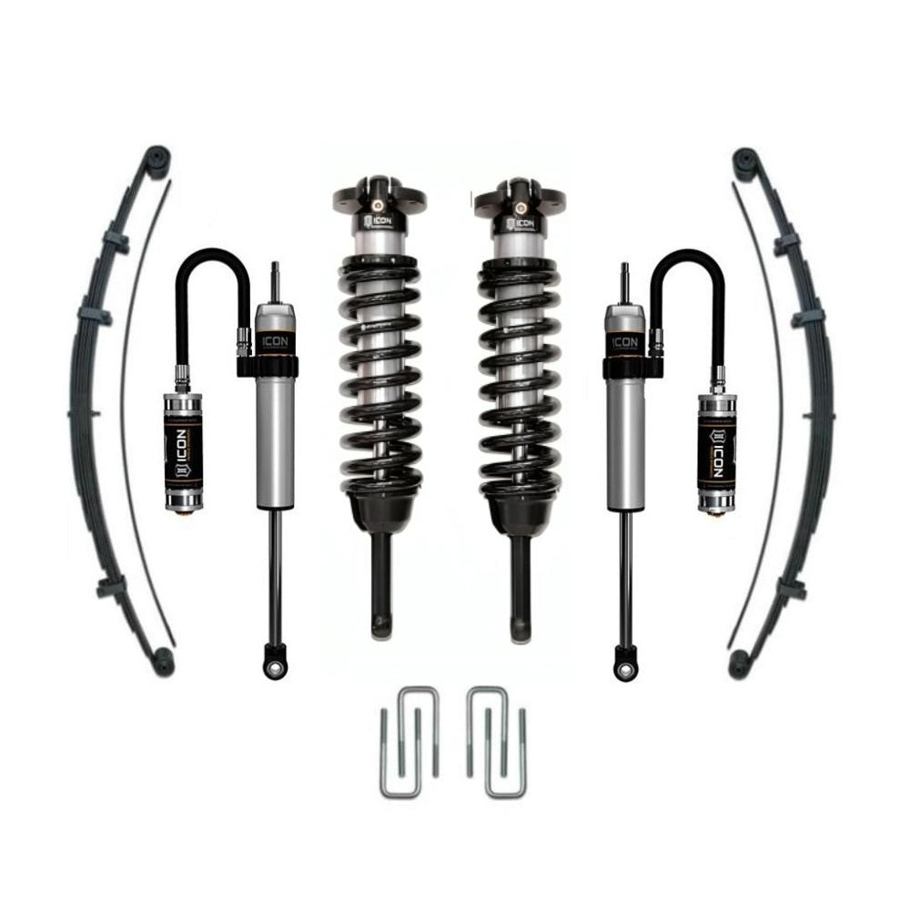 ICON 2.5 Coilovers w/o Resi 0-2.75 inch Lift Kit for Tacoma (16-23) heavy-duty adjustable suspension by ICON Vehicle Dynamics