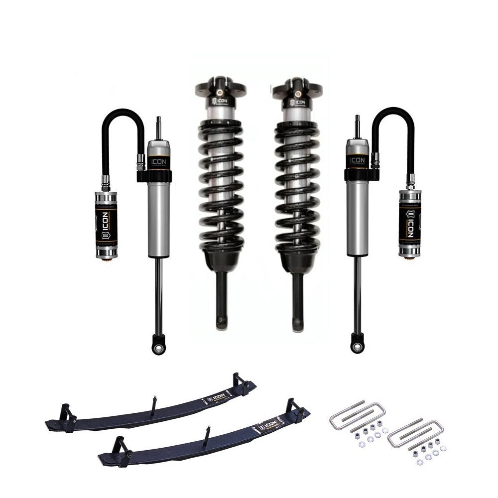 ICON Vehicle Dynamics ICON 2.5 Coilovers w/o Resi 0-2.75 inch Lift Kit for Tacoma (16-23) heavy-duty adjustable suspension components