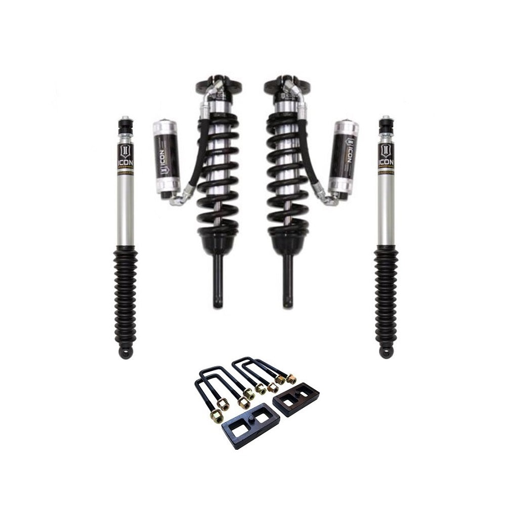 ICON Vehicle Dynamics ICON 2.5 Coilovers w/ Resi 0-3.5 inch Lift Kit for Tacoma (05-15) high-performance suspension system