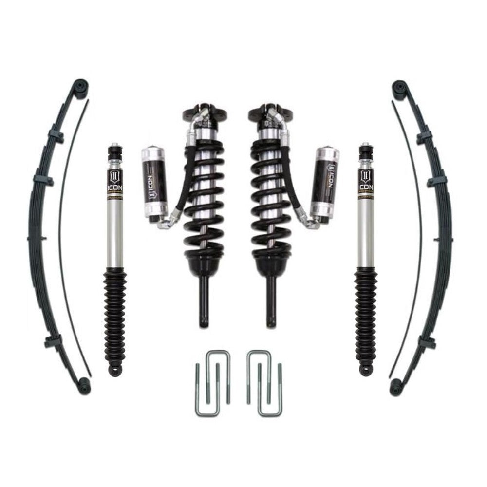 ICON Vehicle Dynamics ICON 2.5 Coilovers w/ Resi 0-3.5 inch Lift Kit for Tacoma (05-15) heavy-duty suspension components