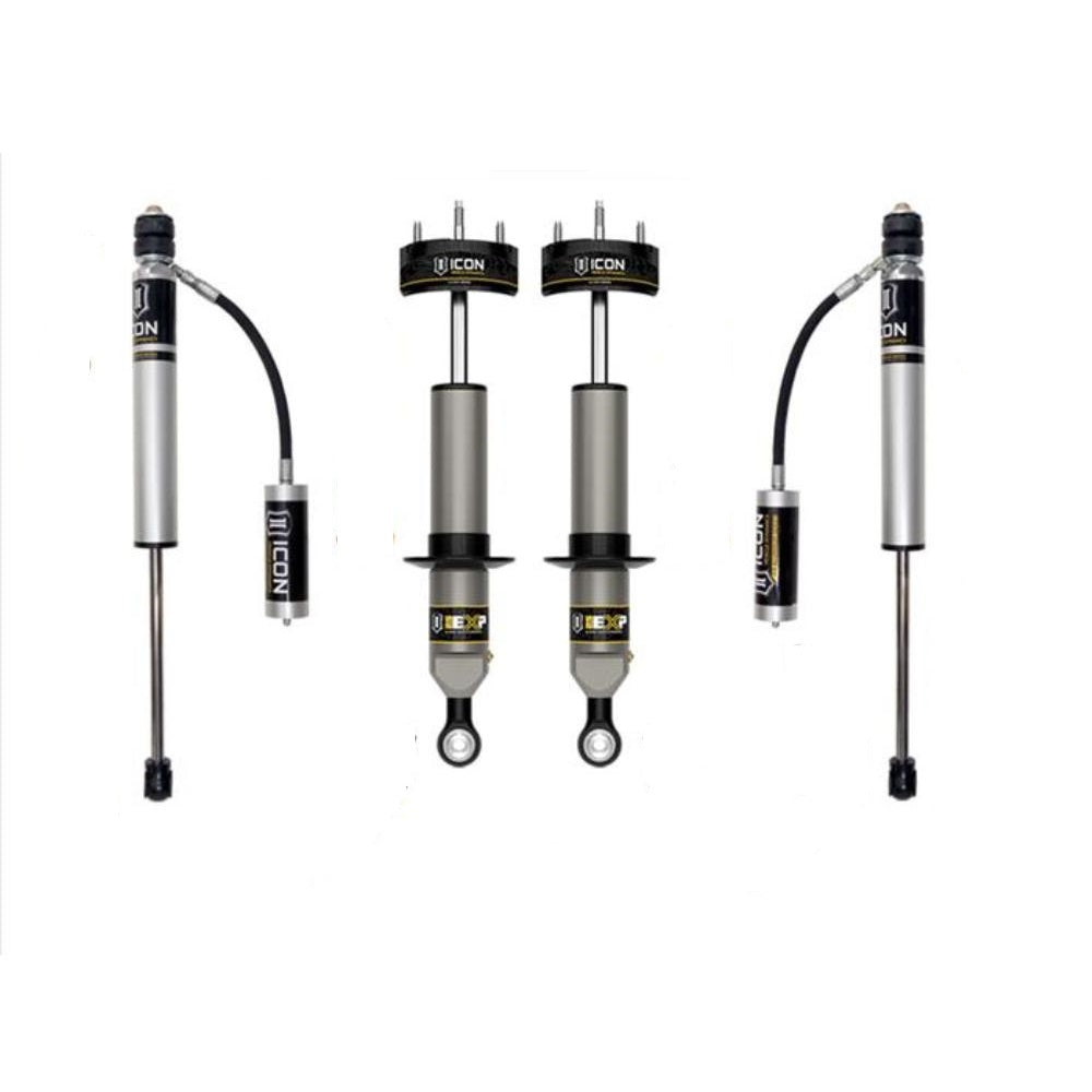ICON Vehicle Dynamics ICON EXP Coilovers w/o Resi 0-2.75 inch Leveling Kit for 2016-2023 Toyota Tacoma heavy-duty adjustable suspension