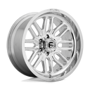 Fuel 1PC D721 Ignite - 20X9 01mm - High Luster Polished wheel with multi-spoke design for off-road trucks and SUVs