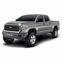 TrailFX Front HD Bumper Non-Winch FHDNW005TI for Toyota Tundra 2014-2021 with titanium black rugged design