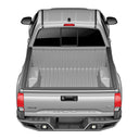 TrailFX Rear Pre-Runner Bumper RPRB001TI for Toyota Tacoma 2016-2023 with welded steel and LED flush light mounts