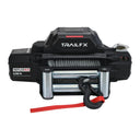 TrailFX Reflex 2.0 Steel Rope Winch WR295B with 9,500 lb capacity, roller fairlead, upgraded clevis hook, wired and wireless remotes