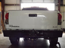 TrailFX REAR BUMPER FX1011 for Toyota Tundra 2007-2013, milled steel with sensor cutouts and one-piece design
