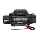 TrailFX Reflex 2.0 Synthetic Rope Winch WRS295B with high-strength Dyneema rope, upgraded hawse fairlead, and clevis hook