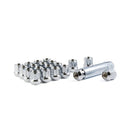 A set of Gorilla Automotive Chrome Lug Nut Kit K5COS-14150GR on a white background.