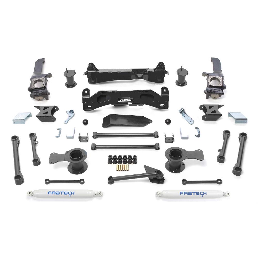 Fabtech 6″ Basic System w/ Performance Shocks K7006 for Toyota FJ Cruiser (06-09)