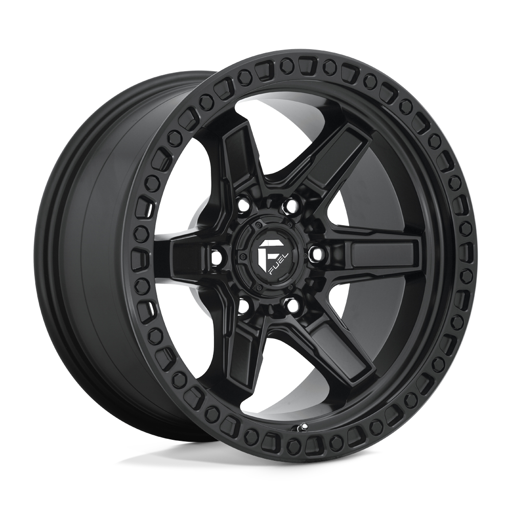 Fuel 1PC D697 Kicker - 17X9 -12mm - Matte Black