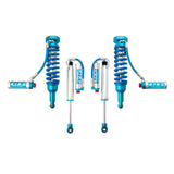 A set of KING 0 - 2 inch Leveling Kit for 4Runner w/ KDSS (10-23) shocks and springs on a white background, perfect for off-road performance, by King Shocks.