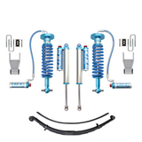 King Shocks KING 2-3 inch Lift Kit for F-150 (15-ON) with heavy-duty coilover shocks, remote reservoirs, and leaf springs