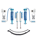 King Shocks KING 2-3 inch Lift Kit for F-150 (15-ON) with heavy-duty coilover shocks, remote reservoirs, and leaf springs