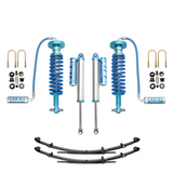 King Shocks KING 2-3 inch Lift Kit for F-150 (15-ON) with remote reservoir coilover shocks and leaf springs kit