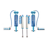 King Shocks KING 2-3 inch Lift Kit for F-150 (15-ON) with heavy-duty adjustable remote reservoir coilover shocks and dual shocks